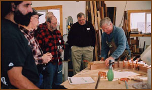 Seminars in Precision Woodwork by Don DeDobbeleer, Fine Custom Wood Furniture