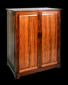 A Mid Height Bubinga Cabinet by Don DeDobbeleer